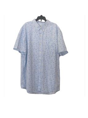 American Eagle Short Sleeve Button Up Size XXL